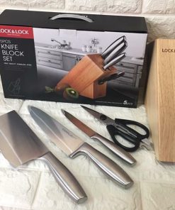 Bộ dao 5 món Lock&Lock Cookplus Rainbow LOR571A