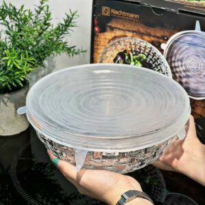 Alternative view of Bát pha lê nắp Silicone 23cm dung tích 2.2L Nachtmann Bossa Nova 103577