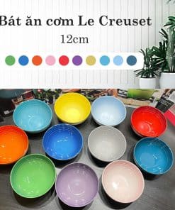 Bát sứ ăn cơm 12cm nhiều màu Le Creuset – hàng Đức