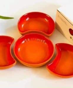 Bộ 4 đĩa chấm bằng sứ Le Creuset – hàng Đức