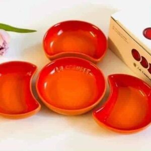 Alternative view of Bộ 4 đĩa chấm bằng sứ Le Creuset – hàng Đức