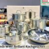 Bộ 6 món nồi chảo thép không gỉ WMF Brilliant 739166030