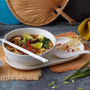 Alternative view of Bộ bát ăn phở, đũa, thìa, đĩa Villeroy & Boch – sản xuất tại Đức