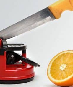 Dụng cụ mài dao tròn mini Shika SK4010 (Đen, đỏ) siêu tiện ích