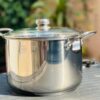 Nồi luộc gà inox 304 cao cấp 3 đáy 28cm Fivestar FPN28002