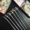 Bộ 6 ống hút thìa uống Cocktail bằng inox WMF – hàng Đức