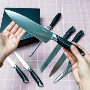 Alternative view of Bộ dao 8 món Knife Block LocknLock CKK803 – chính hãng
