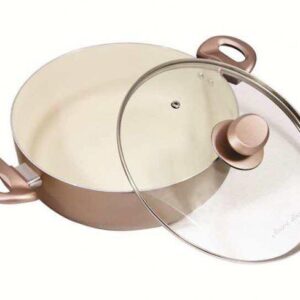 Alternative view of NỒI LẨU TRÁNG SỨ ĐÁY TỪ ELMICH SMARTCOOK PHI 26cm