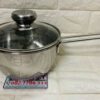 Quánh Inox 430 nắp kính 16cm FiveStar FSQ16001