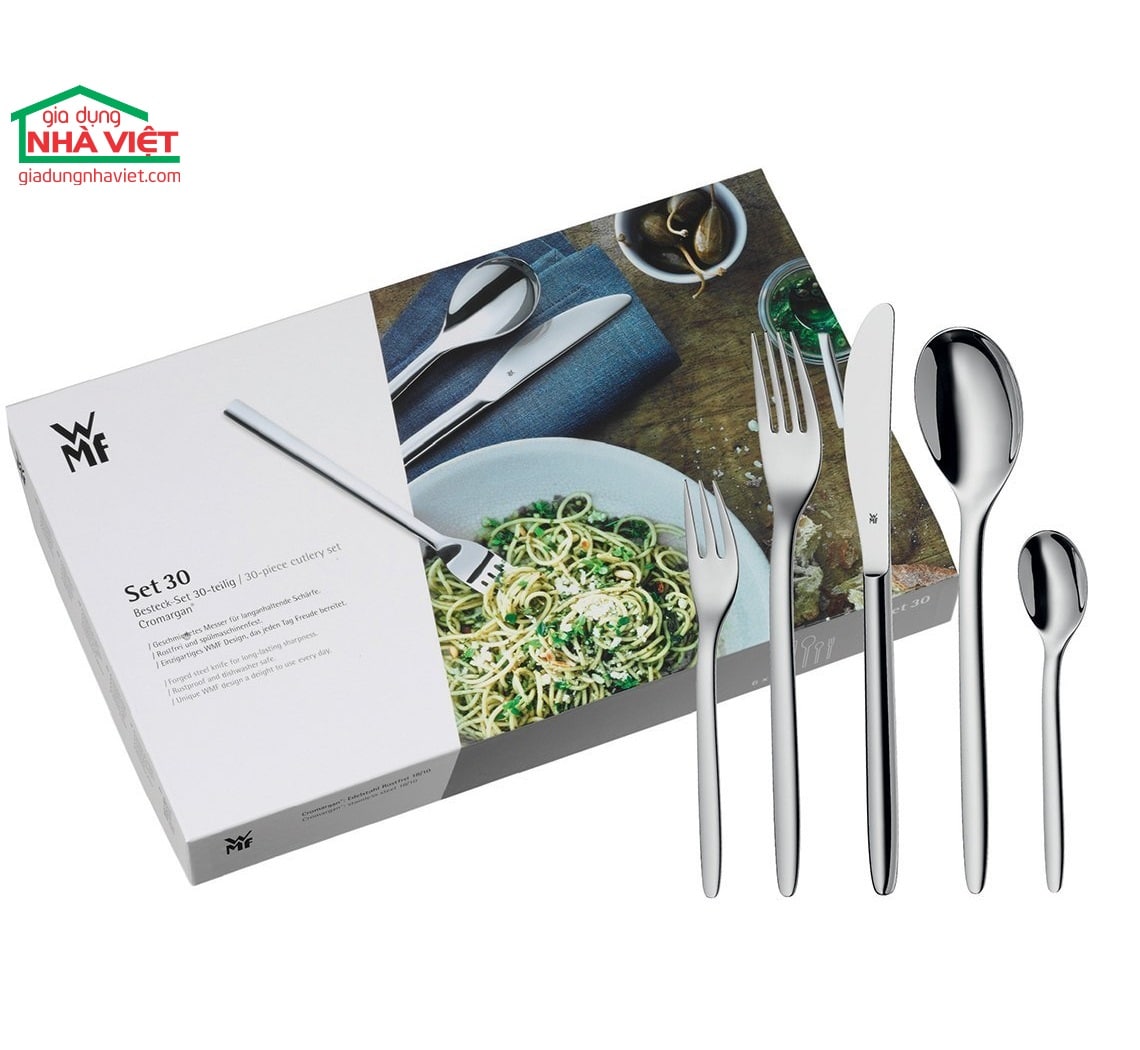Bộ thìa dao dĩa 30 món WMF Sinus 1265916040 - Ảnh 2